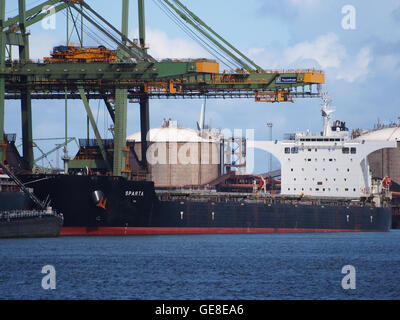 Sparta (nave, 2010) l'IMO 9493860 porto di Rotterdam pic2 Foto Stock