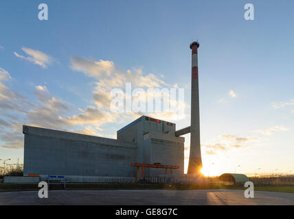 Zwentendorf an der Donau: mai andato in funzione di un impianto ad energia nucleare Zwentendorf, Austria, Niederösterreich, Bassa Austria, Don Foto Stock