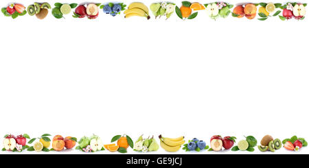 Frutti di colore arancione apple arance frutta fresca con copyspace spazio copia Foto Stock