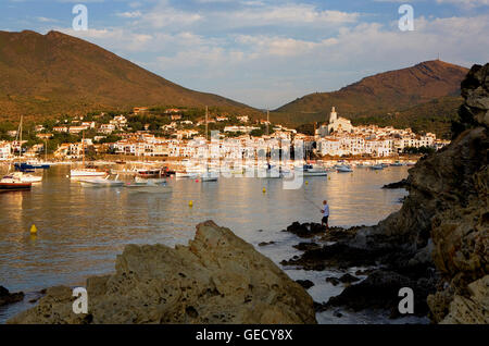 Cadaqués. Costa Brava. La provincia di Girona. La Catalogna. Spagna Foto Stock