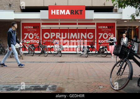 Hema outletstore Foto Stock