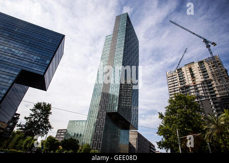 Grattacielo dell'Hotel Mélia Barcelona Foto Stock