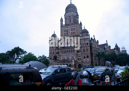 L'immagine di Architettura di Mumbai Municipal Corporation building, Mumbai India Foto Stock