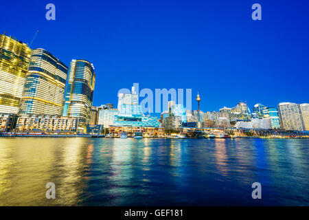 Darling Harbour di Sydney Foto Stock