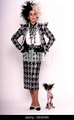 Glenn Close.Caption locale *** 2000, 102 Dalmatians, 102 Dalmatiner Foto Stock