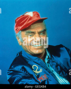 Ernest Borgnine, US Serie TV, 1984-1986, 1980er, degli anni ottanta, Airwolf, Fernsehen, televisione, US Serie, ritratto, serie Airwolf Foto Stock