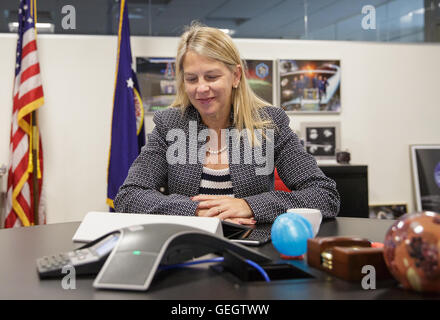 Amministratore aggiunto Newman astronauta chiama Kate Rubins 07010001 Foto Stock