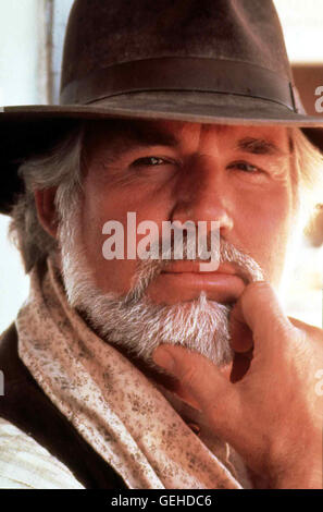 Brady Hawkes (Kenny Rogers) *** Caption locale *** 1994, 1990er, degli anni novanta, Bart, pellicola, giocatore V : la riproduzione per la mantiene, capanna, Stetson, barba, ritratto, Das Gesetz Im Nacken (1+2) Foto Stock