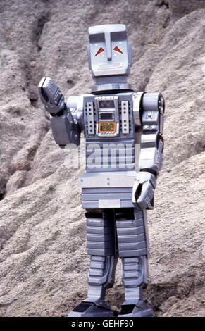 Roboter Marvin.Caption locale *** 1982, Hitch-Hiker la guida alla galassia, la, per Anhalter durch die Galaxis Foto Stock