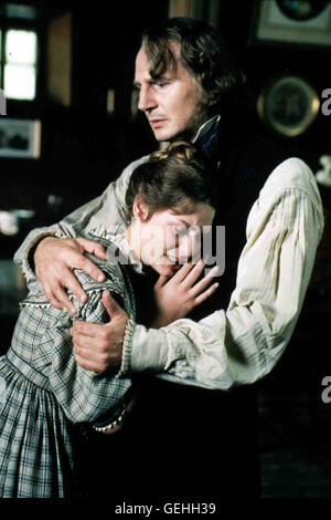 Cosette (Claire Danes), Valjean (Liam Neeson) *** Caption locale *** 1952, , Les Miserables Foto Stock