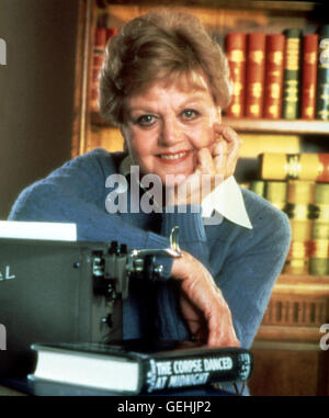 Angela Lansbury Jessica Fletcher (Angela Lansbury) an der Schreibmaschiene. *** Caption locale *** 0, omicidio, ha scritto Mord ist Ihr Hobby Foto Stock