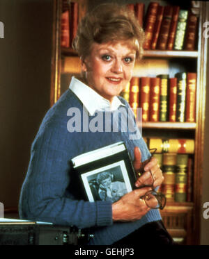 Angela Lansbury Jessica Fletcher (Angela Lansbury) *** Caption locale *** 0, omicidio, ha scritto Mord ist Ihr Hobby Foto Stock