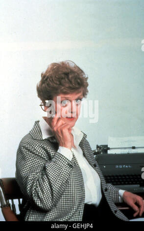 Angela Lansbury Jessica Fletcher (Angela Lansbury) *** Caption locale *** 0, omicidio, ha scritto Mord ist Ihr Hobby Foto Stock