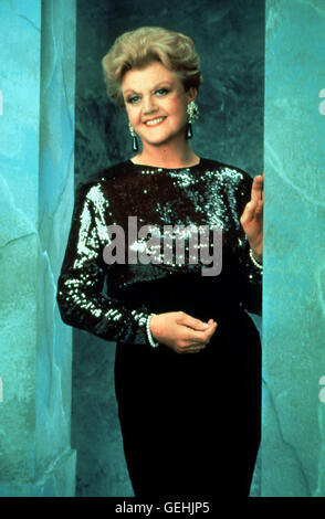 Angela Lansbury Jessica Fletcher (Angela Lansbury) *** Caption locale *** 0, omicidio, ha scritto Mord ist Ihr Hobby Foto Stock