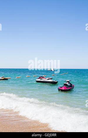 Attrazioni di acqua il moto del mare Foto Stock