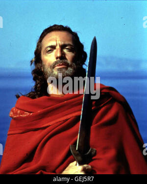 Odysseus (Armand Assante) *** Caption locale *** 1997, Odissea, la (parte 2), Die Abenteuer Des Odysseus-Kampf Um Ein Koenigreich Foto Stock