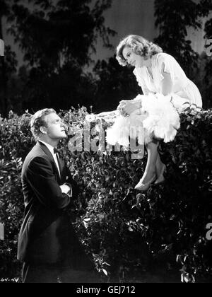 Van heflin, Judy Garland John Thornway (Van Heflin), Lily Mars (Judy Garland) *** Caption locale *** 1943, presentando Lily Mars, Buehne Frei Fuer Lily Mars Foto Stock