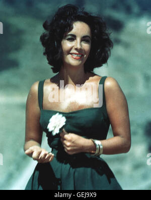 ELIZABETH Taylor, 1959 Caterina Holly (Elizabeth Taylor) *** Caption locale *** 1959, improvvisamente la scorsa estate, Ploetzlich Im Letzten Sommer Foto Stock