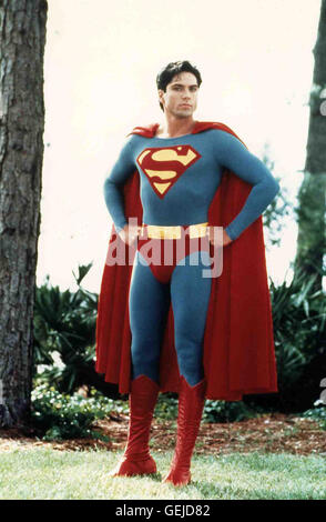 Superboy (Gerard Christopher) *** Caption locale *** 1988, Superboy, Superboy Foto Stock