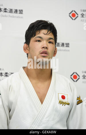 Ajinomoto National Training Centre, Tokyo, Giappone. 27 Luglio, 2016. Shohei Ono (JPN), 27 luglio 2016 - Judo : uomini Giappone team nazionale sessione di formazione per Rio Giochi Olimpici 2016 a Ajinomoto National Training Centre, Tokyo, Giappone. © AFLO SPORT/Alamy Live News Foto Stock