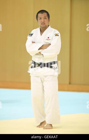 Ajinomoto National Training Centre, Tokyo, Giappone. 27 Luglio, 2016. Keiji Suzuki (JPN), 27 luglio 2016 - Judo : uomini Giappone team nazionale sessione di formazione per Rio Giochi Olimpici 2016 a Ajinomoto National Training Centre, Tokyo, Giappone. © AFLO SPORT/Alamy Live News Foto Stock