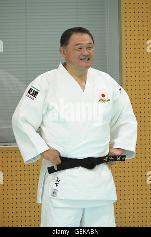 Ajinomoto National Training Centre, Tokyo, Giappone. 27 Luglio, 2016. Yasuhiro Yamashita (JPN), 27 luglio 2016 - Judo : uomini Giappone team nazionale sessione di formazione per Rio Giochi Olimpici 2016 a Ajinomoto National Training Centre, Tokyo, Giappone. © AFLO SPORT/Alamy Live News Foto Stock