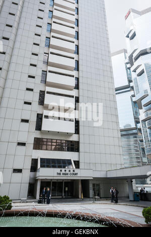 Hong Kong, Hong Kong S.A.R, Cina. 23 Sep, 2015. La costruzione dell'Alta Corte in Admiralty Hong Kong Credit: Jayne Russell/ZUMA filo/Alamy Live News Foto Stock