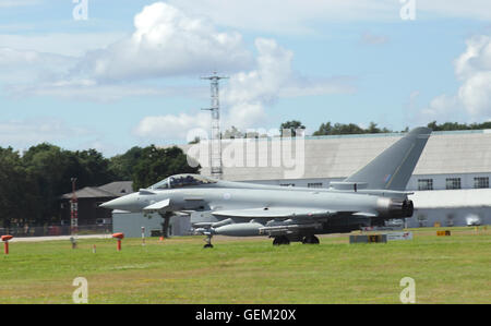 Eurofighter Typhoon a Farnborough Airshow 2016 Foto Stock