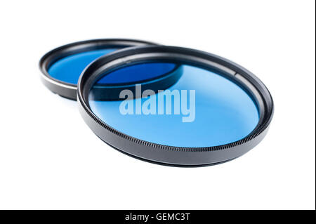 Molti tipi di filtri per la lente Foto Stock