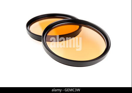 Molti tipi di filtri per la lente Foto Stock