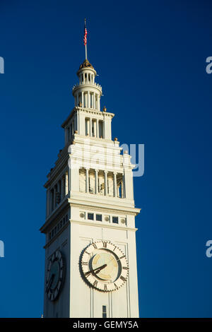 San Francisco Ferry Building, Embarcadero, San Francisco, California Foto Stock