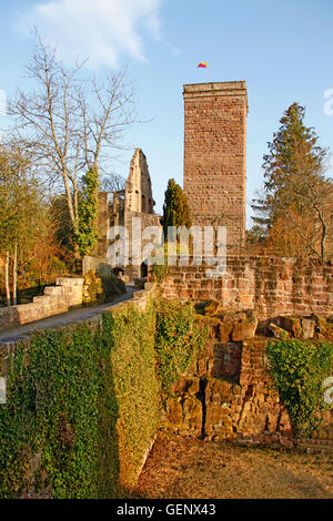 Il castello di Zavelstein rovina, Bad Teinach-Zavelstein Foto Stock