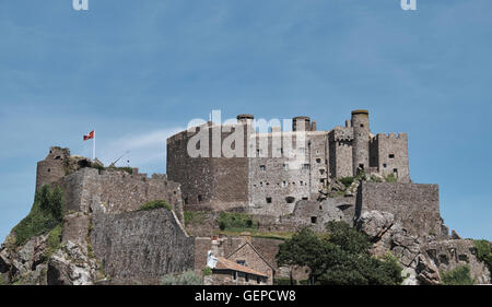 Porto Gorey, isola di Jersey Foto Stock