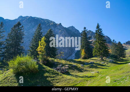Geografia / viaggi, in Germania, in Baviera, Breitenstein Mangfall, montagne, Chiemgau Alpi, Foto Stock