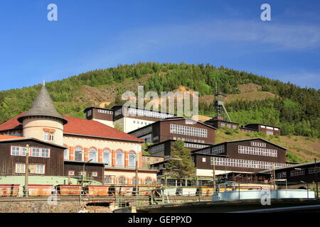 Geografia / viaggi, Germania, Bassa Sassonia, Goslar, miniera di 'Rammelsberg', Foto Stock