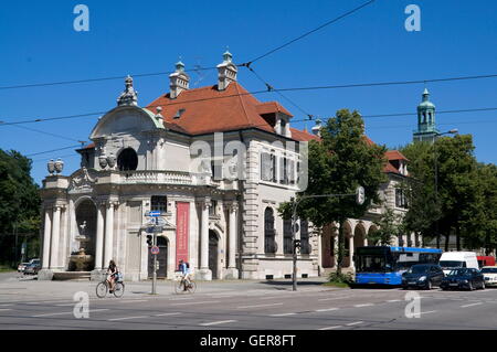 Geografia / viaggi, in Germania, in Baviera, Monaco di Baviera, Museo Nazionale Bavarese, Prinzregentenstrasse (Prince Regent street), Lehel, Foto Stock