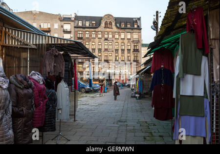 Varsavia, Polonia, Rozycki Bazaar Foto Stock