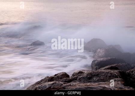 Mare Mediterraneo, Liguria Foto Stock