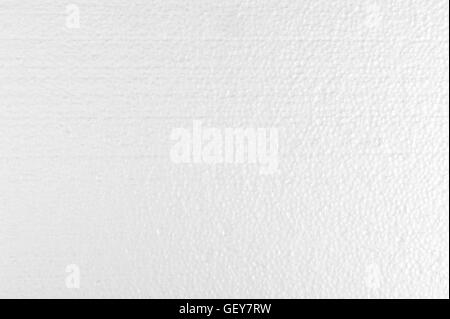 Closeup schiuma bianca con scratch sfondo texture Foto Stock
