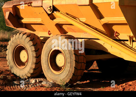 Macchine per movimento terra, Gauteng, Sud Africa Foto Stock