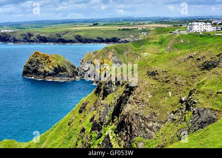 cove di Mullion Foto Stock
