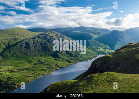 Campeggio selvaggio nel distretto del Lago Foto Stock
