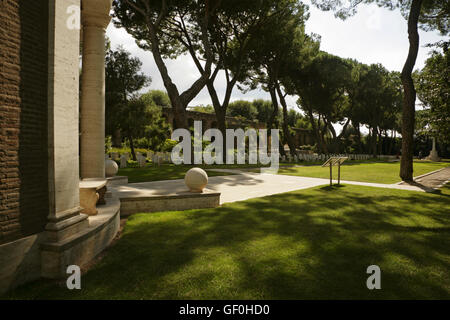 Commonwealth Guerra Mondiale 2 cimitero, Roma, Italia. Foto Stock