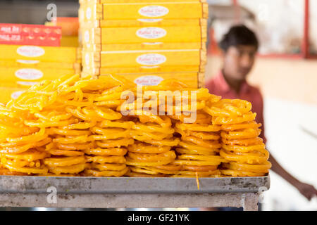 Jalebi, India Foto Stock