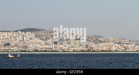 Immobili nel quartiere Maltepe, città di Istanbul, Turchia Foto Stock