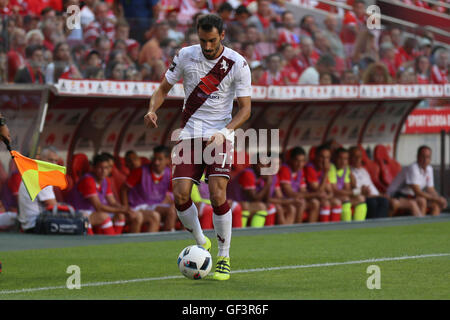 Lisbona, Portogallo. 27 Luglio, 2016. Torino defender Davide Zappacosta Credito: Alexandre Sousa/Alamy Live News Foto Stock