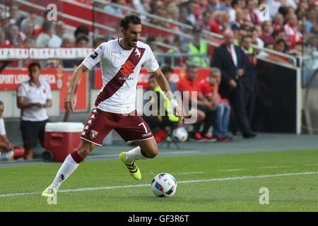 Lisbona, Portogallo. 27 Luglio, 2016. Torino defender Davide Zappacosta Credito: Alexandre Sousa/Alamy Live News Foto Stock