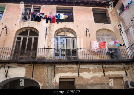 Vecchio e storico appartamenti in Aranjuez Spagna Foto Stock