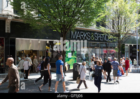 Albert Street, Nottingham City Centre Foto Stock