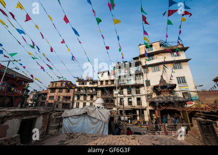 Il Nepal, Kathmandu, vita quotidiana Foto Stock